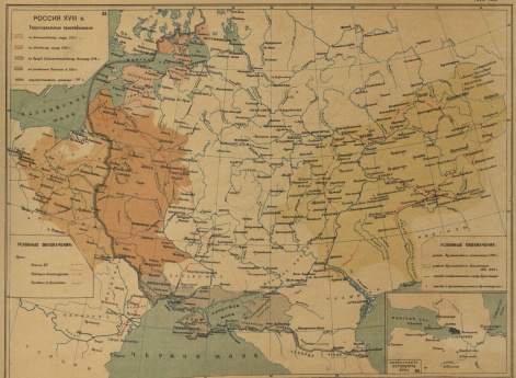 Россия XVIII век. Территориальные присоединения