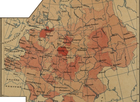 Европейская Россия по данным переписи 1897 года
