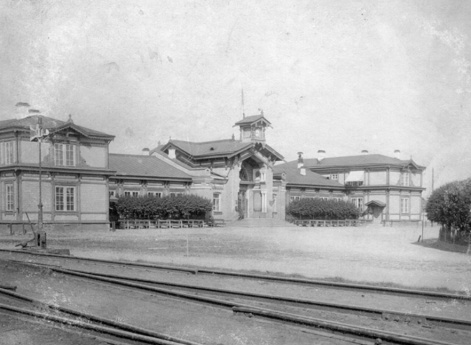 Рыбинск. Старое здание ж-д вокзала