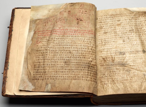 Лаврентьевская летопись (первые листы рукописи)