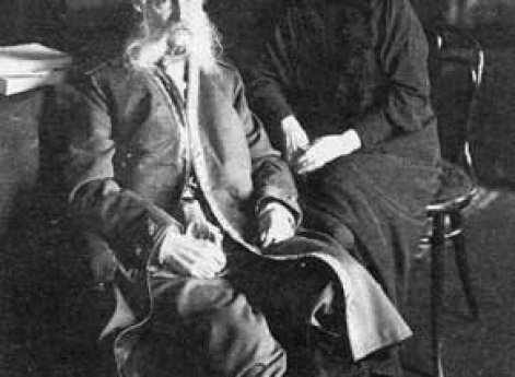 Портрет Александры Викторовны Богданович  c мужем Евгением Васильевичем Богдановичем