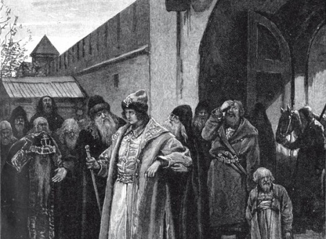 Приезд Петра в Троице-Сергиеву обитель, 8 августа 1689 г.