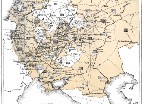 90 рекрутский набор 1824 года. Число следуемых с каждой губернии рекрут и распределение их в части войск. Губернии, дающие рекрут в военные поселения