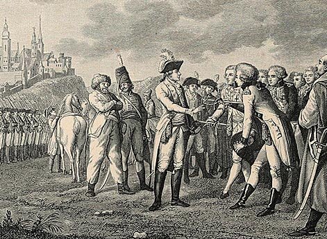 Лишь тучный Шуази задержал свой отряд, заткнув могучим телом канализационный сток.