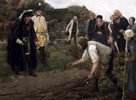 Праздные войска истребляли более картофеля, нежели неприятеля