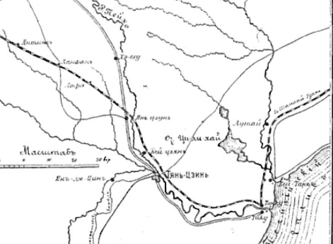 Печелийская округа между Таку и Пекином