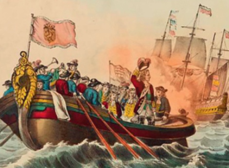 Высадка Вильгельма Оранского в Англии. 1688 г.