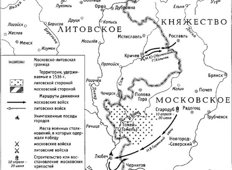 Военные действия в 1536 г. (Стародубская война)