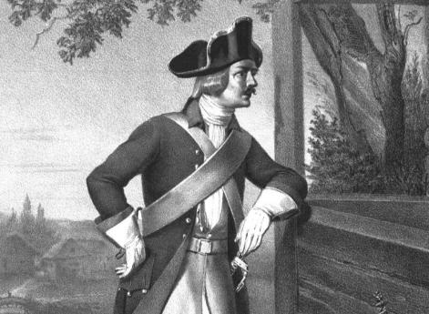 Рядовой драгунского полка русской армии с 1732 по 1742 год.