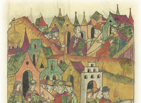 Великий князь Иван Васильевич и его мать великая княгиня Елена посылают к князю Андрею Ивановичу врача Феофила.