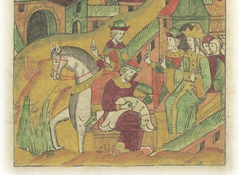 Ковгоршад-царевна присылает к великому князю Ивану Васильевичу грамоту о мире с человеком Тетерина Лучкой Пуховым. Булат-князь присылает с тем же человеком грамоту к боярину князю Дмитрию Федоровичу Бельскому, чтобы молили государя о мире с Казанью.