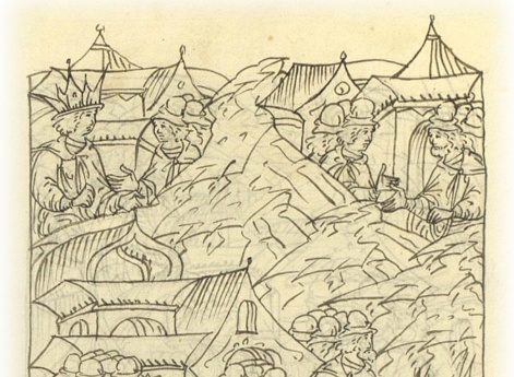 Казанцы, изменив государю, посылают в Нагайскую орду просить царя.