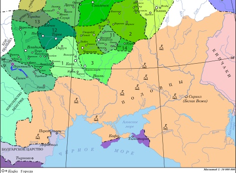 Усобица между князем Даниилом Романовичем и князем Михаилом Всеволодовичем в 1237 г