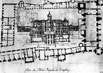 План королевского дворца