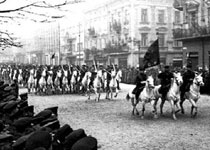 Парад Красной Армии во Львове