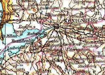 Кёнигсберг и прилегающие районы