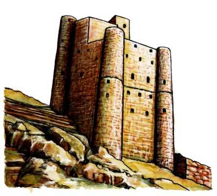 Традиционный «башенный» дом в горных районах Аравийского полуострова