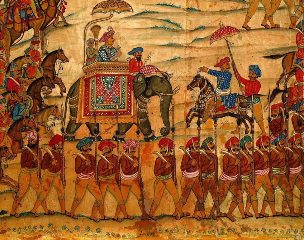 Типу Сахиб в битве у Полилура