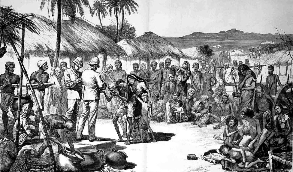 Очередной голод в Индии