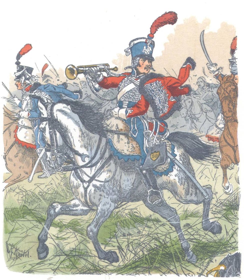 Франция. 10-й гусарский полк