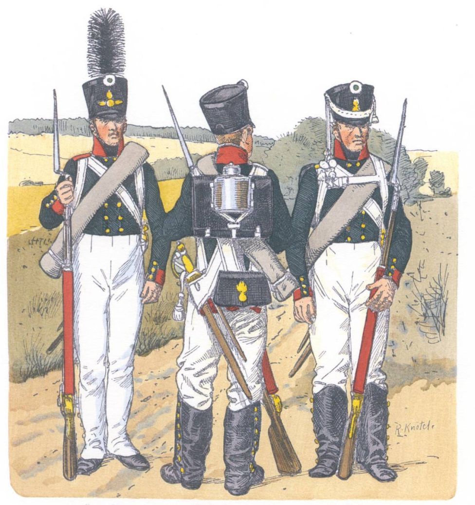 Россия. Линейная пехота (1808-09)