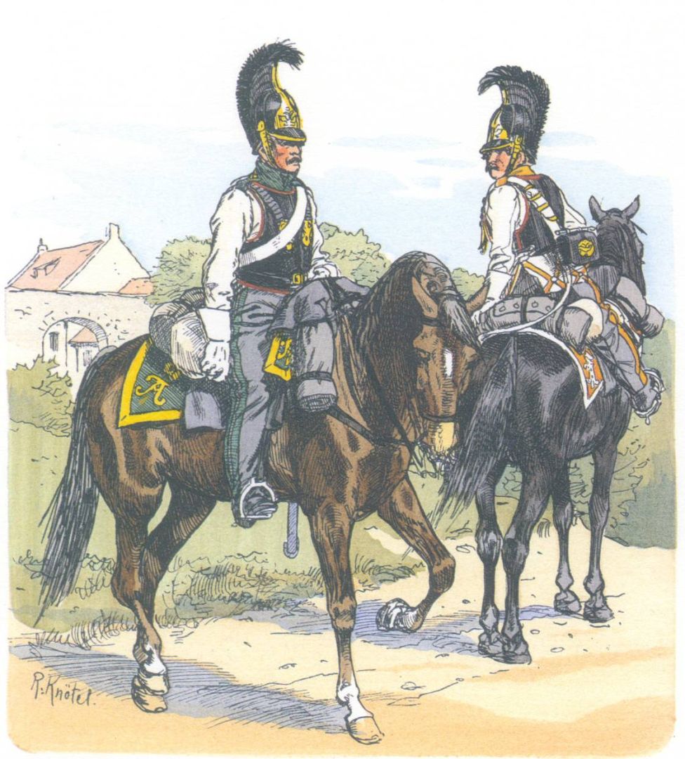 Россия. Кирасирские полки (1814)