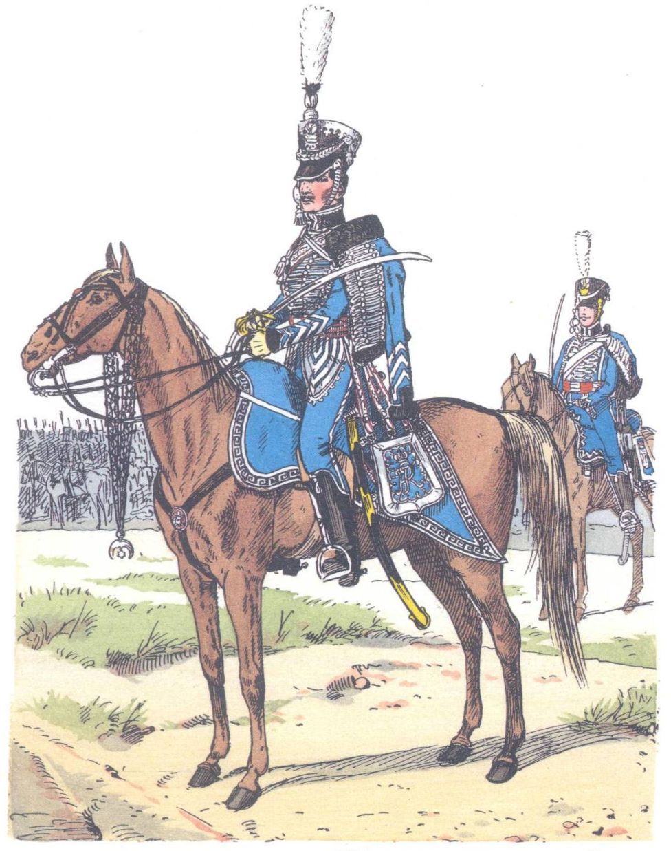 Саксония. Гусарский полк (1810)