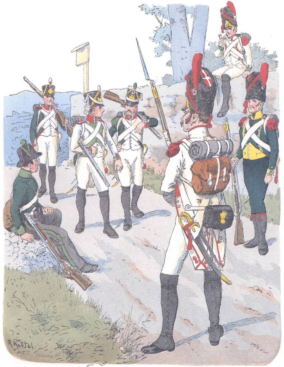 Италия. Пехота (1812)