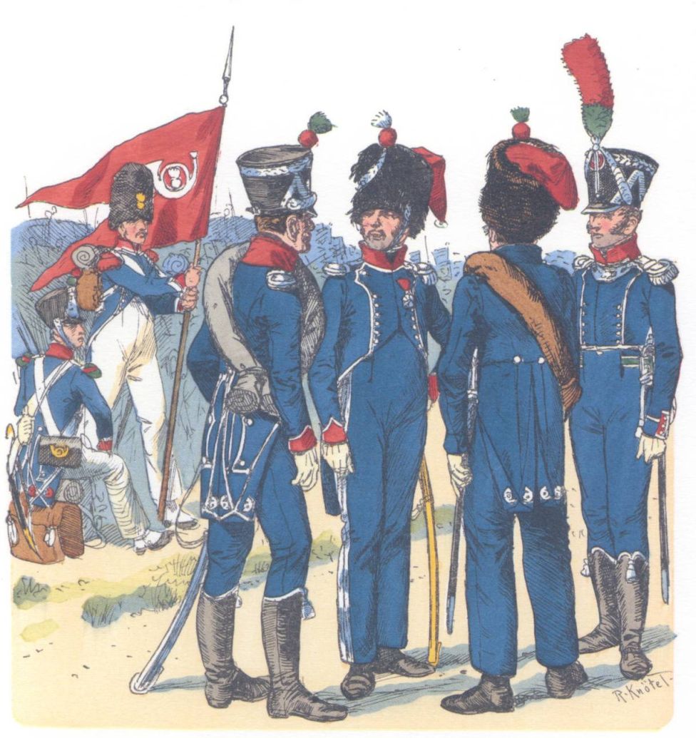 Франция. Легкая пехота