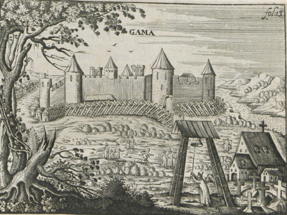 Крепость Ям в середине XVII в.