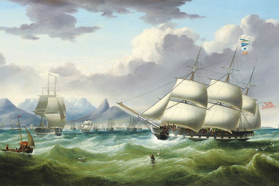 «Роял Саксон» пытается прорвать блокаду у Кантона