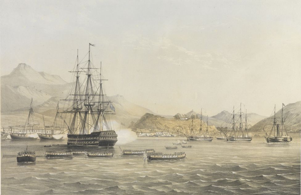 Действия эскадры Эллиота в Жемчужной реке, начало 1841 года