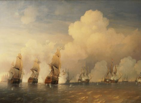 Красногорское сражение 1790 года. А. Боголюбов. 1860-ые гг.