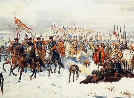 Польское войско (осада Смоленска). Ю. Коссак. XIX век