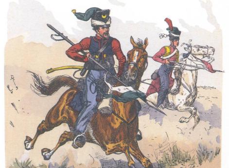 Франция. Гвардия. Литовские татары (1813)