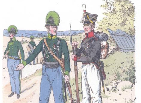 Бремен. Добровольческая пехота (1814)