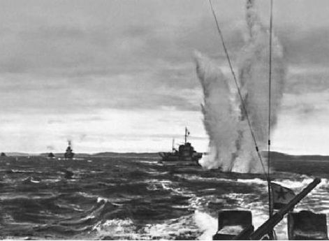 Сражение в водах Балтийского моря