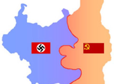 Демаркационная линия между германскими и советскими войсками в Польше на 28 сентября 1939 г.