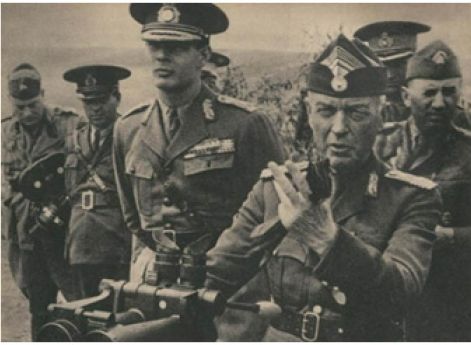 Король Михай I и маршал Антонеску