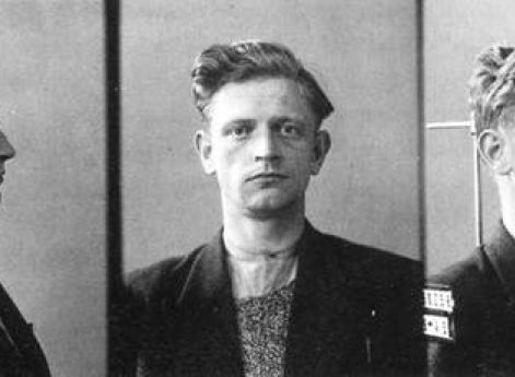 Командир террористической группы Хеннинг Брендум. Казнён в 1947 г.