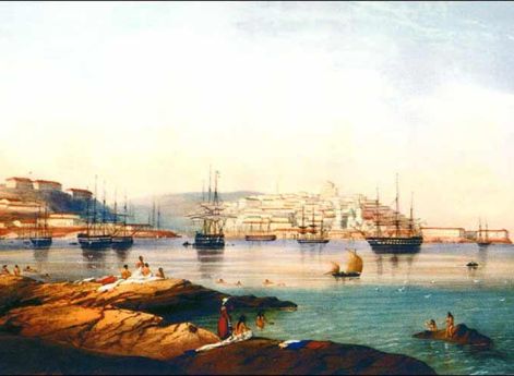 К. Боссоли. Вид на Севастополь. 1840-1842 год.