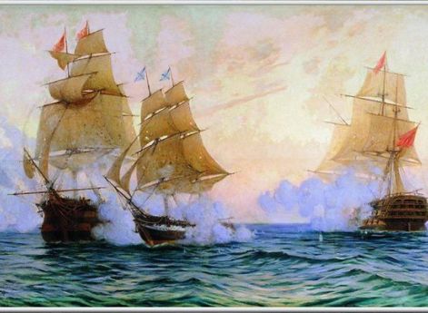 Ткаченко М.С. Бой брига «Меркурий» с турецкими кораблями 14 мая 1829 г.