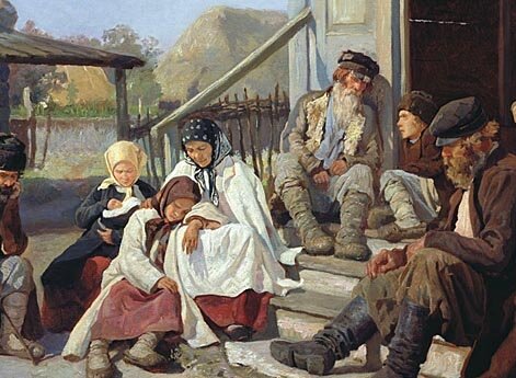 У земской больницы