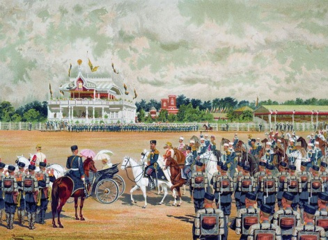 Прибытие Государя на парад