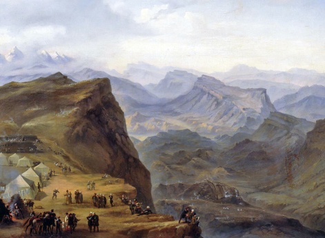 Русский лагерь под Гунибом