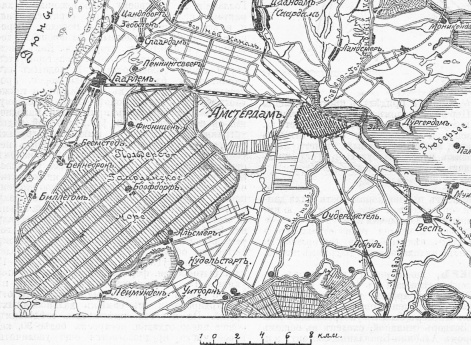 Амстердам и система его укреплений