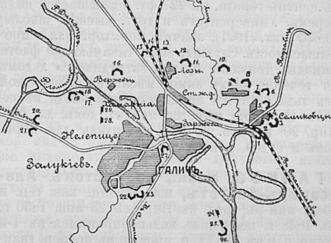 Укрепления города Галич