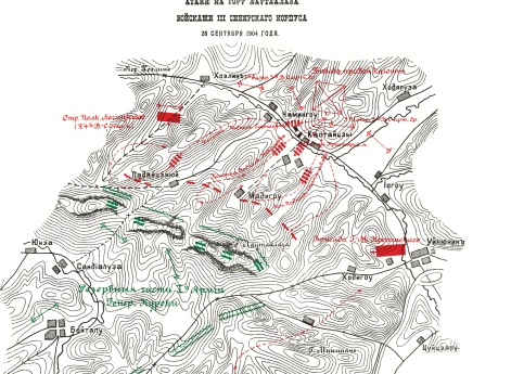 Атаки на гору Лаутхалаза войсками  III Сибирского корпуса 28 сентября 1904 года