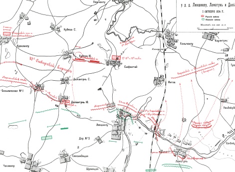 Бой у деревень Линшинпу, Ламатунь и Далиантунь 2 октября 1904 года