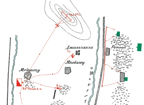 Дело 28 декабря 1904 года  у деревни Мяодягоу 26 Донского  казачьего полка